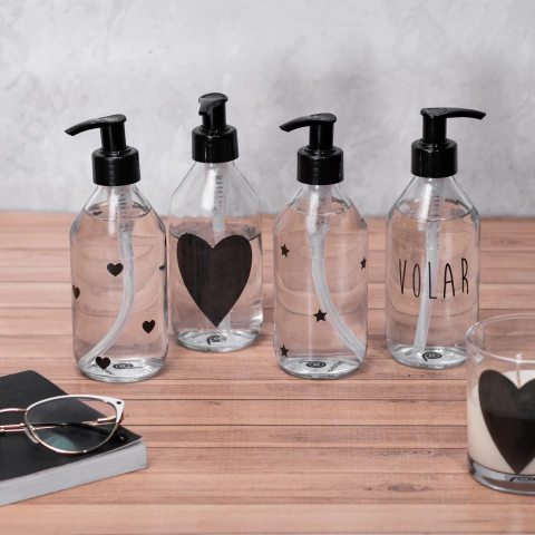 JABÓN LÍQUIDO TRANSPARENTE MIX NEGRO