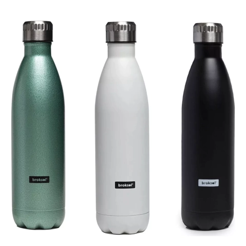 BOTELLA TERMICA DE HIDRATACION 750 ML BROKSOL (HE6075)