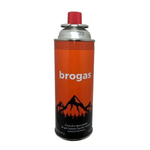 CARTUCHO GAS BUTANO-PROPANO DESCARTABLE 227 GR BROGAS (GA695)