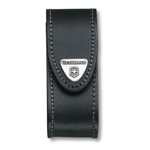 FUNDA ESTUCHE VICTORINOX 4.0520.3 CUERO NEGRO (CU23228)