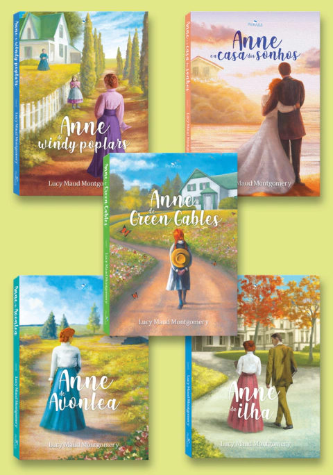 Combo Anne 5 livros 1 (1, 2, 3, 4 e 5) - comprar online