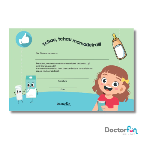 10/20/30 Diploma Tchau Mamadeira