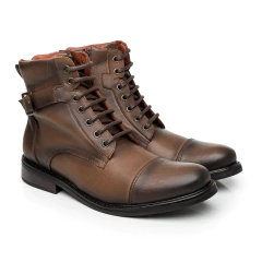 NORWICH CUERO MARRON C/CIERRE - tienda online