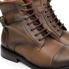 NORWICH CUERO MARRON C/CIERRE - comprar online