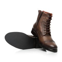 NORWICH CUERO MARRON C/CIERRE