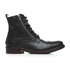 BRIGHTON CUERO NEGRO C/CIERRE - comprar online