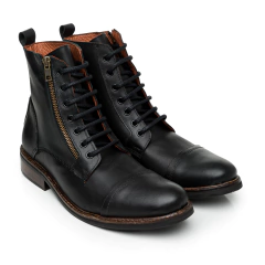 BRIGHTON CUERO NEGRO C/CIERRE - Durham