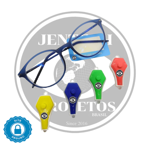 Teste de Lentes Blue Control luz Azul.