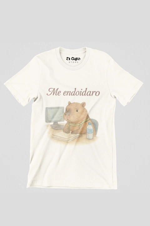 Camiseta Capivara Me Endoidaro