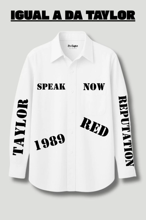 Camisa Taylor Swift Eras Show Girl - loja online