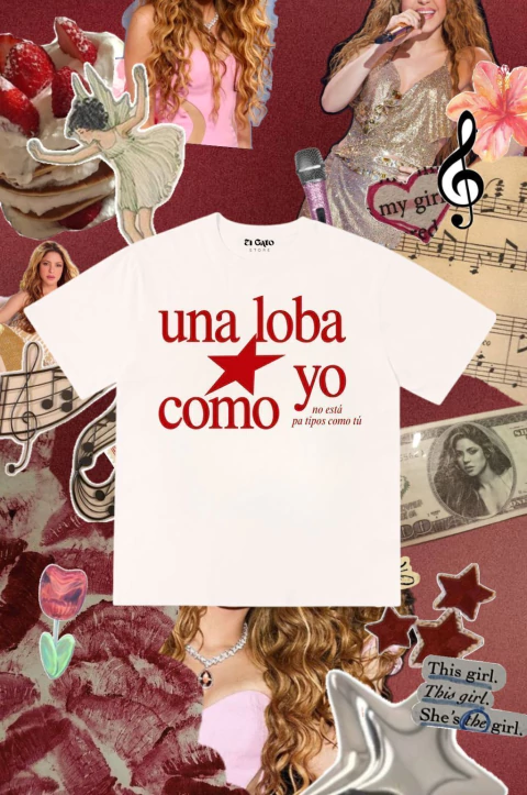 Camiseta Una Loba Como Yo