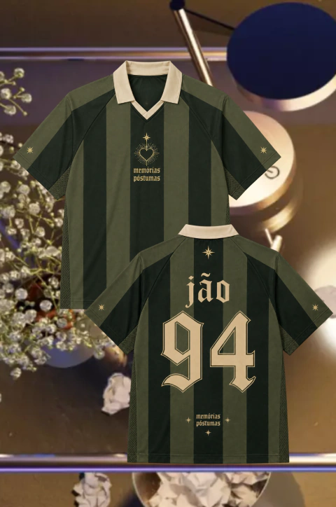 Camisa Jersey Unissex Memórias