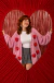 Cardigan Tricot Rosa Longo Love