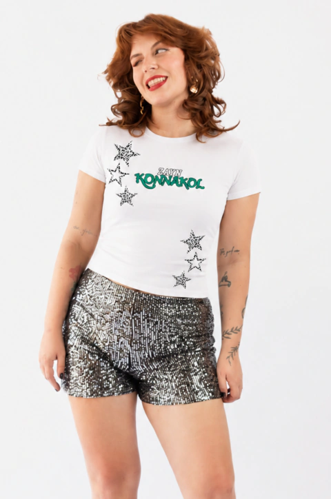 Baby Tee leopard Zayn Konnakol