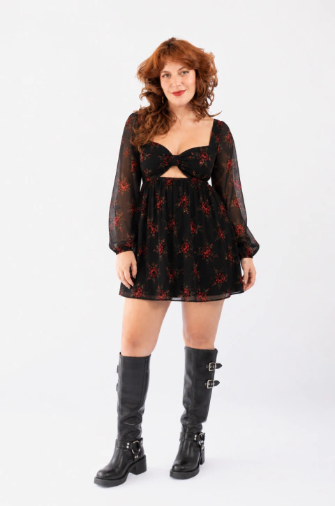 Vestido Rosas de Rosalia