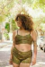 Shorts Hot Pant Disco Dourado - comprar online