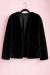 Casaco de Pelo Preto Classic Diva na internet