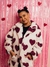 Casaco Trench Coat Love Fúcsia