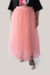 Saia de Tule Princess Rockstar Rosa