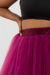 Saia de Tule Midi Cake Fucsia - loja online