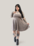 Vestido Rodado City Champagne na internet