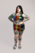 Shorts Arco Iris Hot Pant Paete na internet