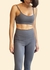 Kit Legging + Top Duplo Costas Nuas Grafite - loja online