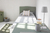 Cama de 1 plaza con respaldo