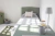 Cama de 1 plaza con respaldo