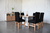 Imagen de Mesa comedor Paraiso + 6 Sillas Vestidas Reforzadas Black