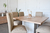 Mesa Comedor Paraíso + 6 Sillas Vestidas Reforzadas Camel