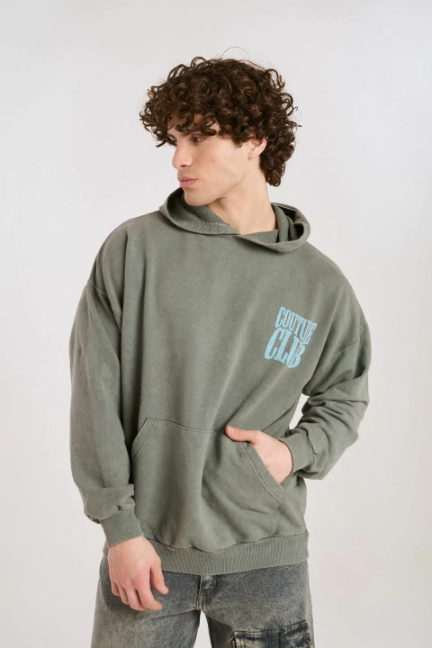 Art. 3114 Buzo Washed Canguro Club - comprar online