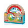 Fisher Price Set de Alimentacion Bamboo Selva (5 Piezas) cod.3262