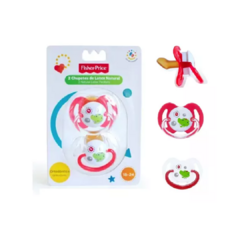 Chupetes Latex Con Tetina Ortodontica Fisher Price 06-18m x2u cod.3220 en internet