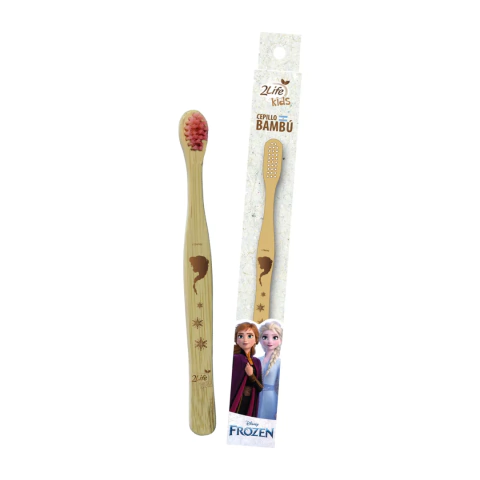 Cepillo dental bambú infantil Disney 2life cod.KIDS-1