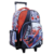 Mochila Infantil Carrito Spiderman 18" Gray Cod.11725
