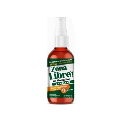 Zona Libre De Mosquitos Familiar Repelente En Spray 60ml - comprar online