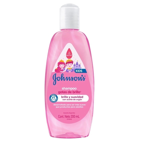 J&J Shampoo Kids Gotas de Brillo x200ml
