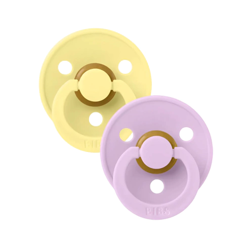 Chupetes Bibs 0+m colour pacifier Sunshine/Violet Sky Set x2 - comprar online