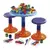 Mesa y silla con juegos encastrables New Plast cod.0625 en internet