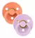 Chupetes con tetina de LATEX 6-18m Bibs COLOUR Set x2