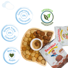 COMBO! x4 Smookies Galletitas Organicas Kids 120 grs - comprar online