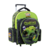 Mochila escolar Wabro Hot Wheels 17" Carro Green 3D cod.75125