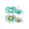 Philips Avent chupetes Ultra Air Perezoso Y Mono 18 Meses+ x2 Unidades 349/21