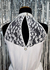 Imagem do Vestido Branco com Detalhe em Renda - Tam.P