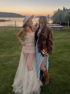 Vestido celeste - BDT.