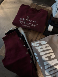 Buzo HAMPTONS bordo BDT - BDT.