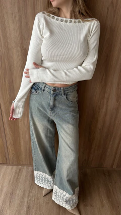 Sweater botones - comprar online