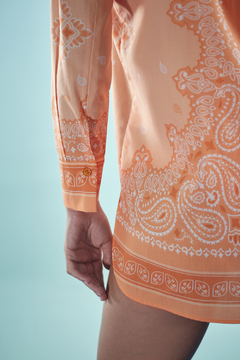 CAMISA DULCE TRICOLINE ESTAMPADO - comprar online