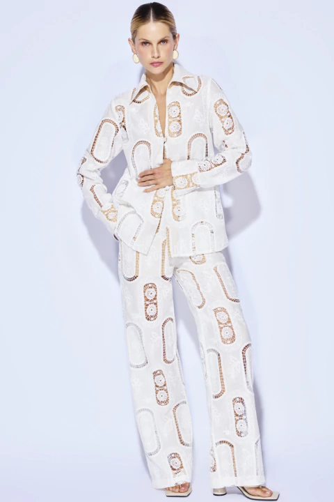 CALCA HAYA VOIL BORDADO - comprar online